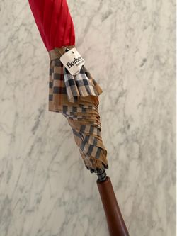 Vintage Burberry Golf Umbrella