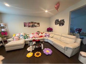 Off white sectional sofa for sale