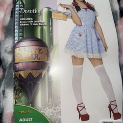 Adult Dorothy Costume XL