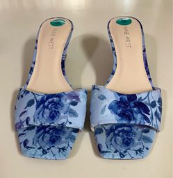 Nine West floral pumps size 8