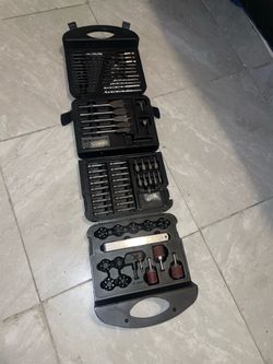 Black&Decker Drill and screwdriver set.