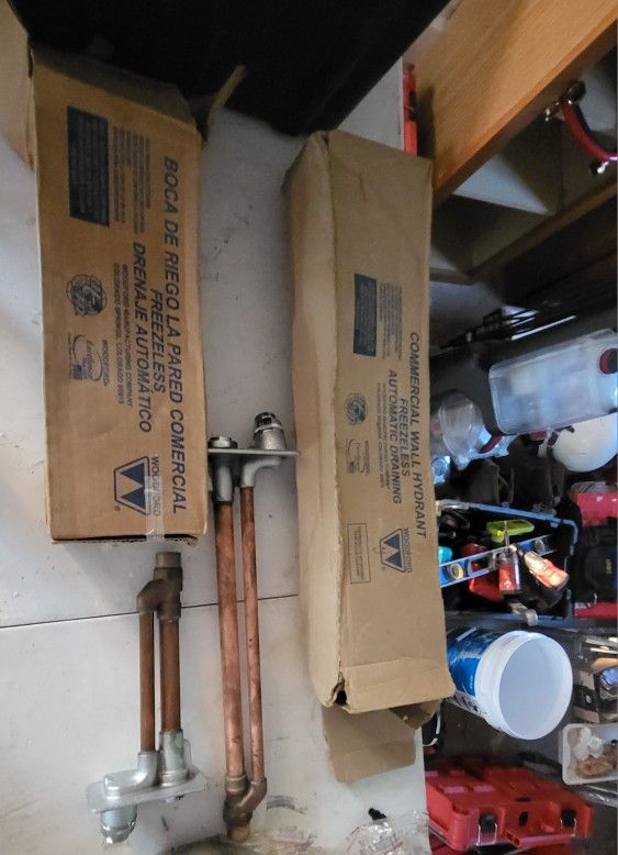 2 Commercial Wall Hydrants/hose Bibb