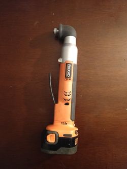RIDGID R82233 12V CORDLESS 1/4" QUICK CHUCK RIGHT ANGLE IMPACT DRILL