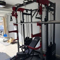💥❗️NEW‼️FREE ASSEMBLY/DELIVERY 🔥🚚💥SMITH MACHINE✅ Complete Bundle✅