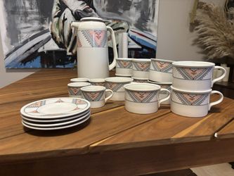 Vintage Mikasa Southwestern Dish Set