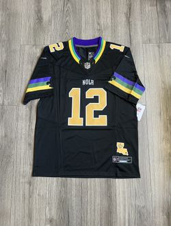 MENS CHRIS OLAVE NEW ORLEANS SAINTS JERSEY L MARDI GRAS