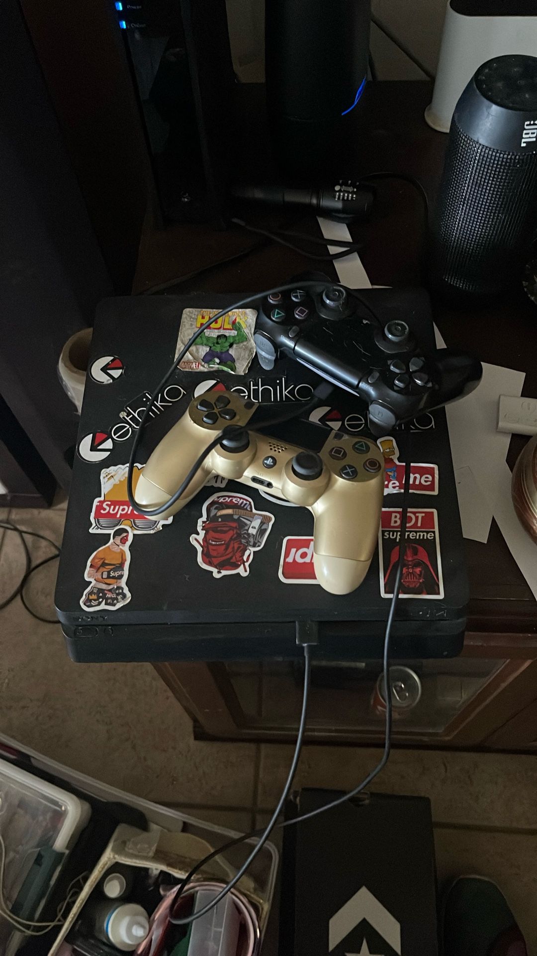 PS4 With Two Controls 