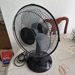 Swing table fan 12 inches.