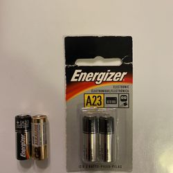 4 A23 Batteries 