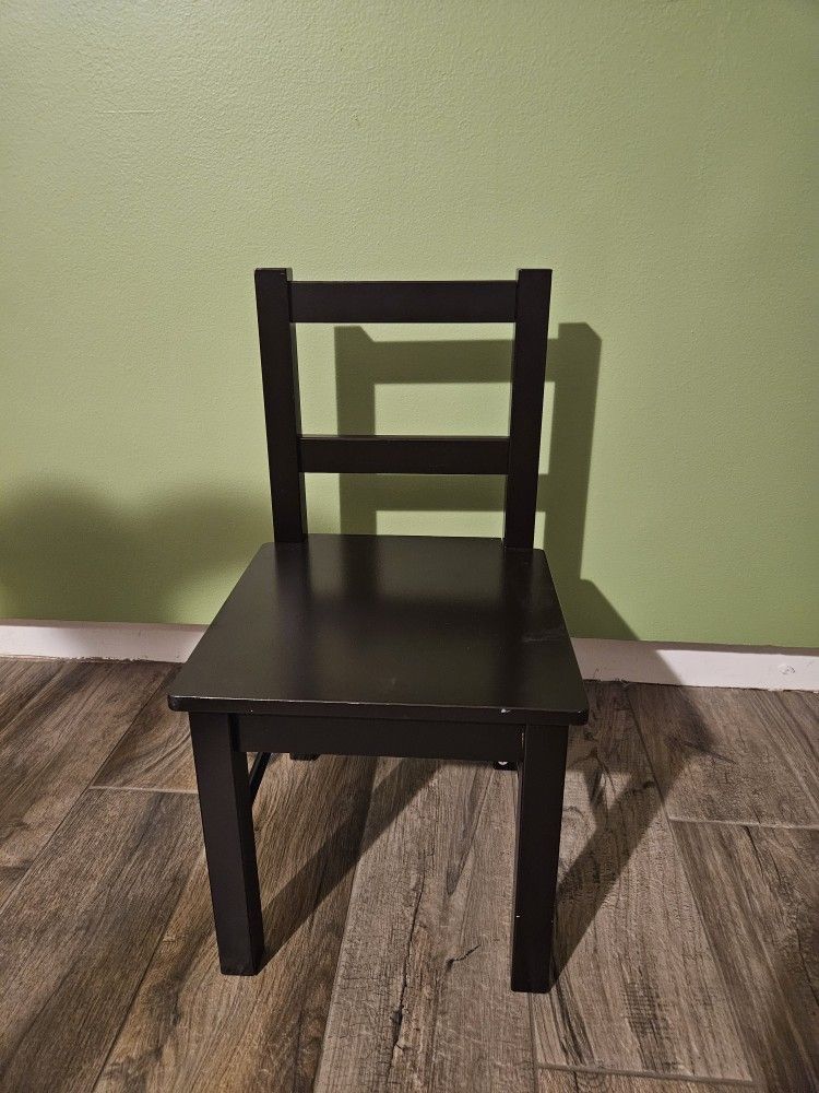 Black Wooden Chair
