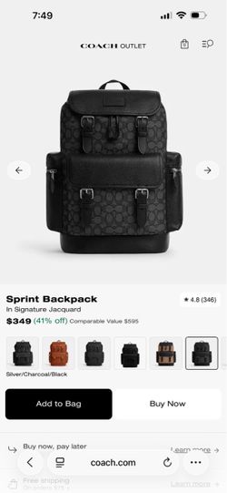 Coach Sprint Backpack