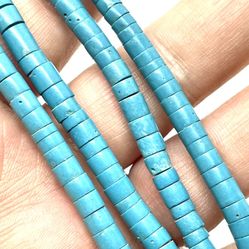 Lot Of Turquoise Heishi Beads   403