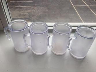 Freezer beer mugs