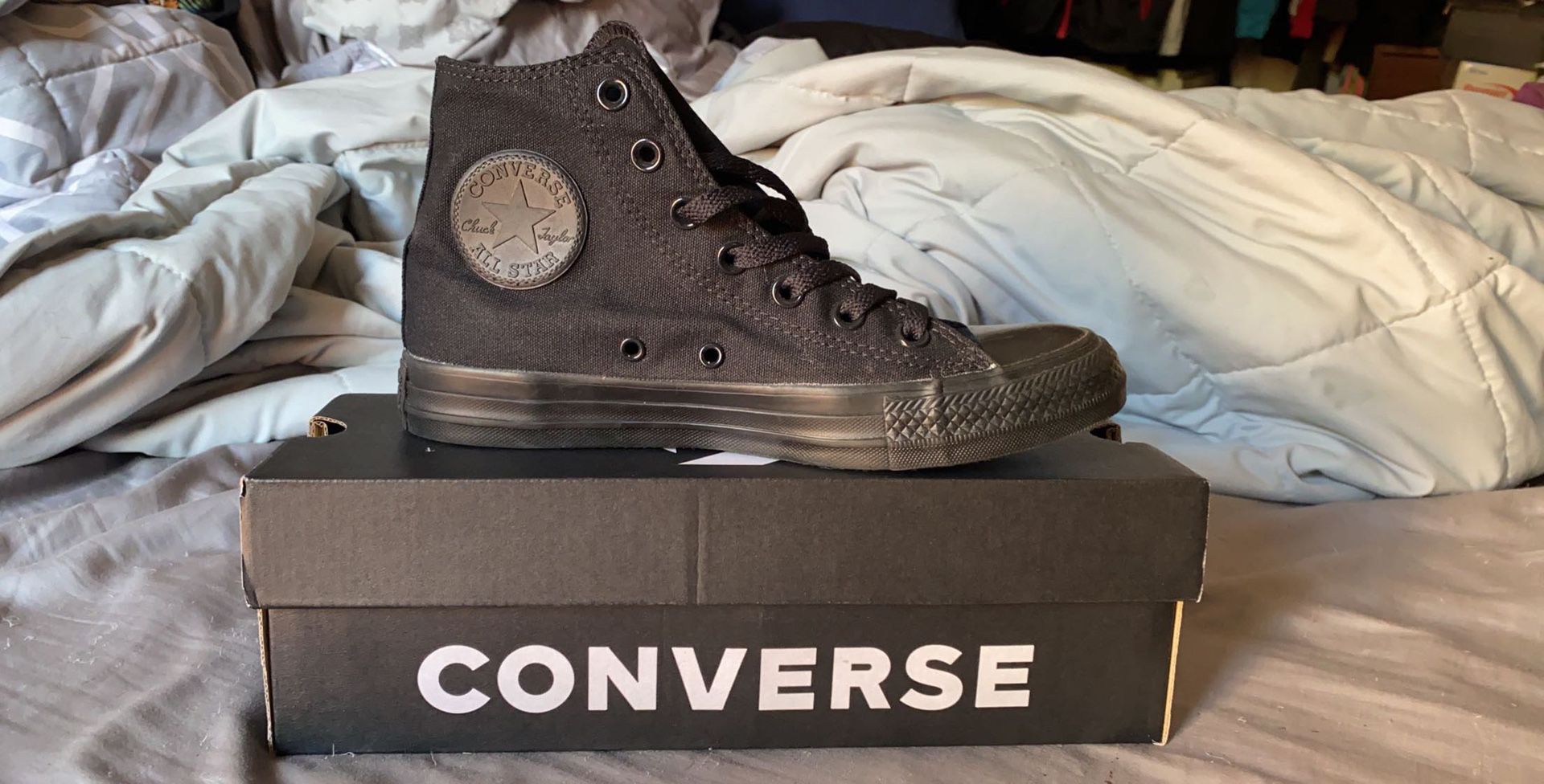 Black Monchrome Converse