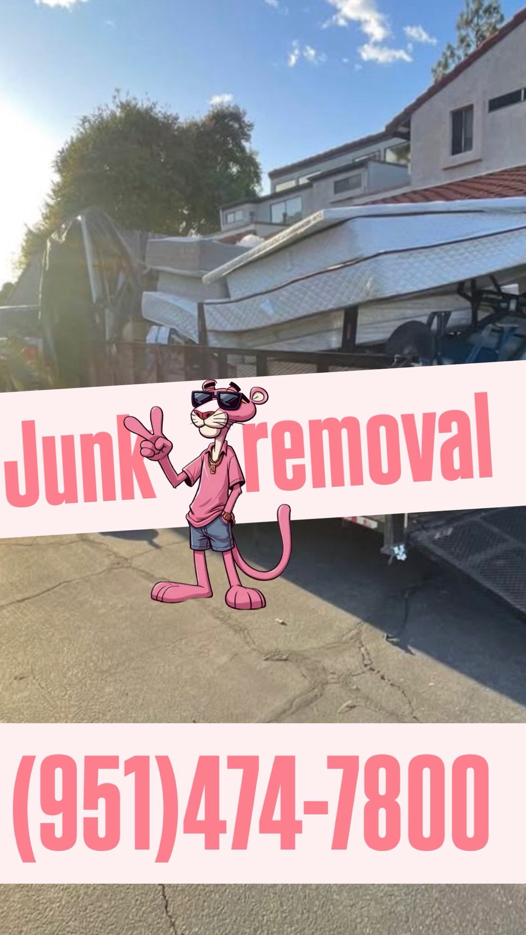 Trailer Dump Runs J. U. N. K. R. M. O. V. A. L.