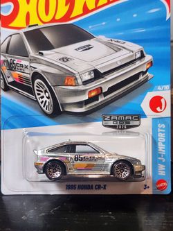 Hot Wheels ZAMAC 1985 Honda CR-X (Walmart Exclusive)