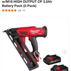 15 gauge Milwaukee angled Finisher Nailer