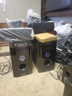 Crystal cbx 1200 home theater system 5.1 CH surround sound receiver