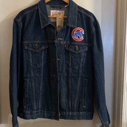 Levi Strauss Denim Cubs Jacket