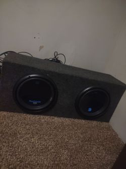 Planet Audio Dual Subwoofer Box