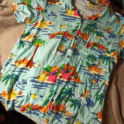 Pokemon Men's Shirt Size Large