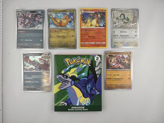 Pokemon TCG Mcdonalds 2025 Miraidon Sealed Box With 6 Promos