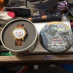 Lionel collector arm watch