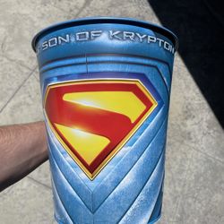 Superman Popcorn Bucket + Cup