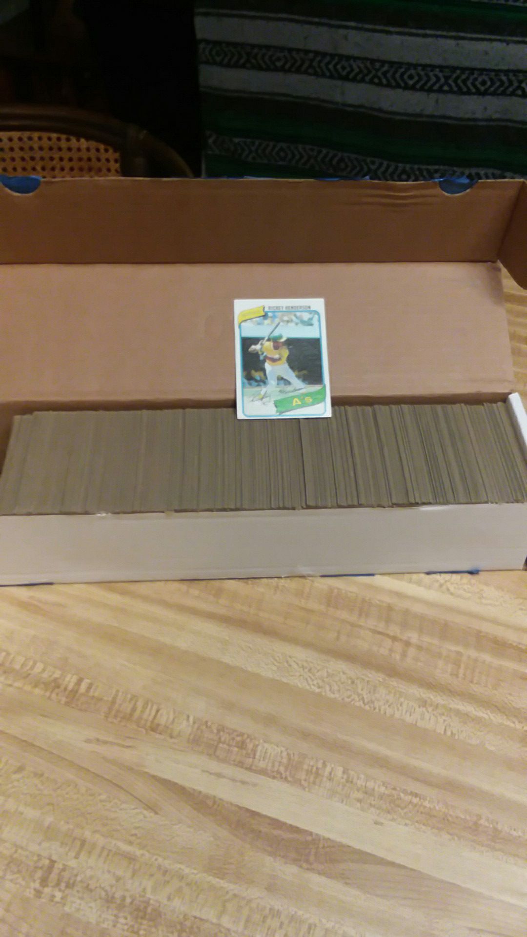 1980 Topps baseball cards set