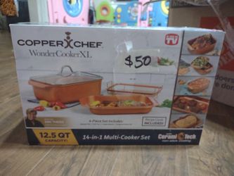 BRAND NEW! COPPER CHEF WONDER COOKER XL! 