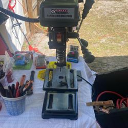 Central Machinery 5 Speed Bench Drill Press