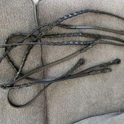 Two Havana Pony Show Reins NEW