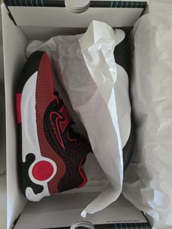 Nike Men's KD Trey 5 X Black Red Bred White Athletic Basketball Shoes Sneakers