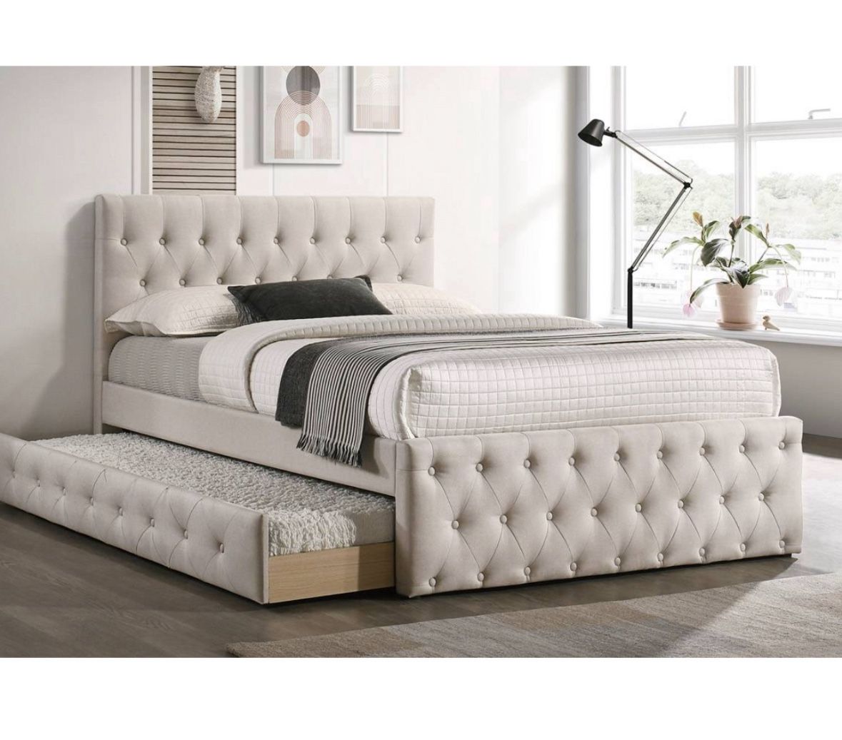 Full Bed And Twin Trundle Not Including Mattress