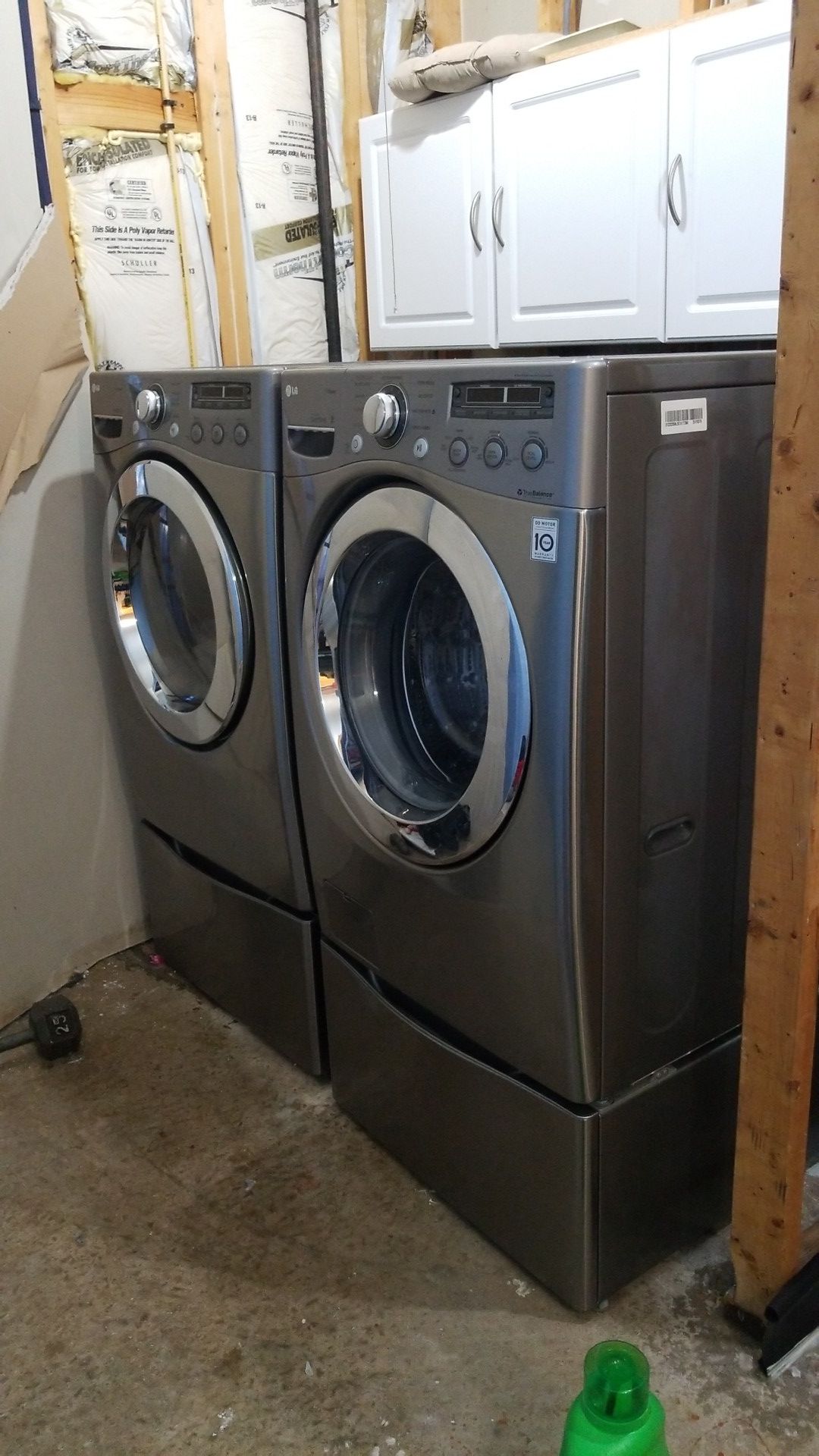 LG Direct Drive Washer & Sensory Dryer