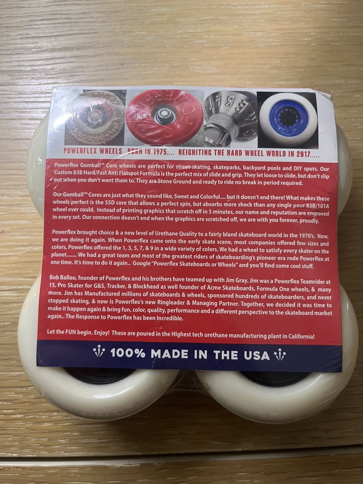 Powerflex Gumball Skateboard Wheels