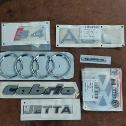 Audi & VW Emblems
