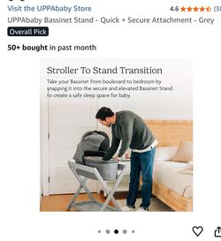 UPPAbaby bassinet stand & Vista CRUZ