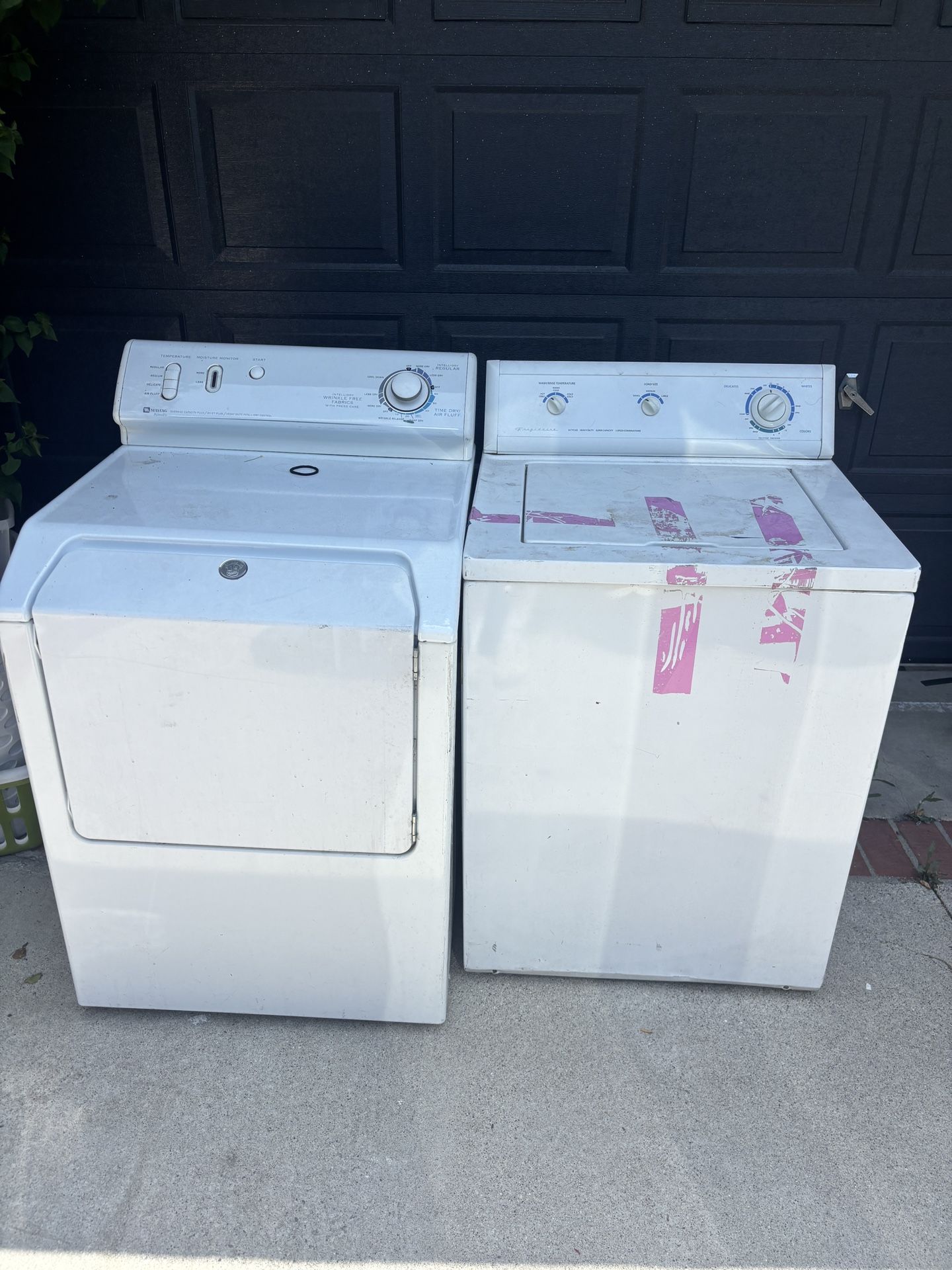 Washer and Dryer