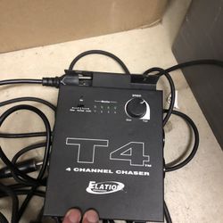 elation t4 4 channel chaser