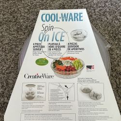 4 Piece Appetizer Server