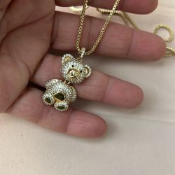 14k gold plated necklace