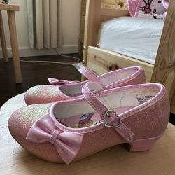 Toddler Pink Princess Shoes Size 11