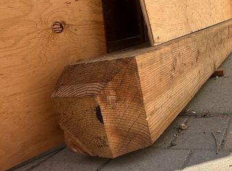 Lumber beam.