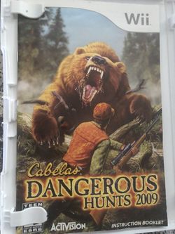 Nintendo Wii Cabelas Dangerous Hunts 09