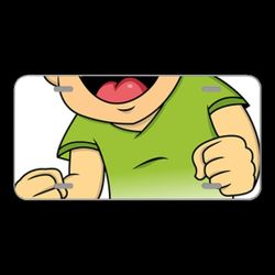 License Plate Novelty Car Front Boy Laughing Lol Teenager