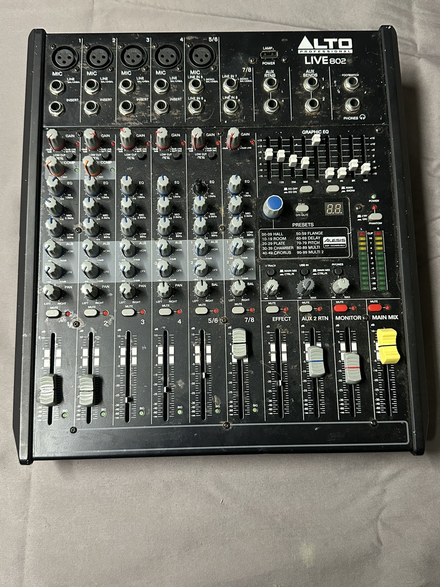 Alto Professional Live 802 Compact Mixer