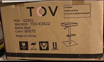 Bari Vegan Leather Adjustable Stools