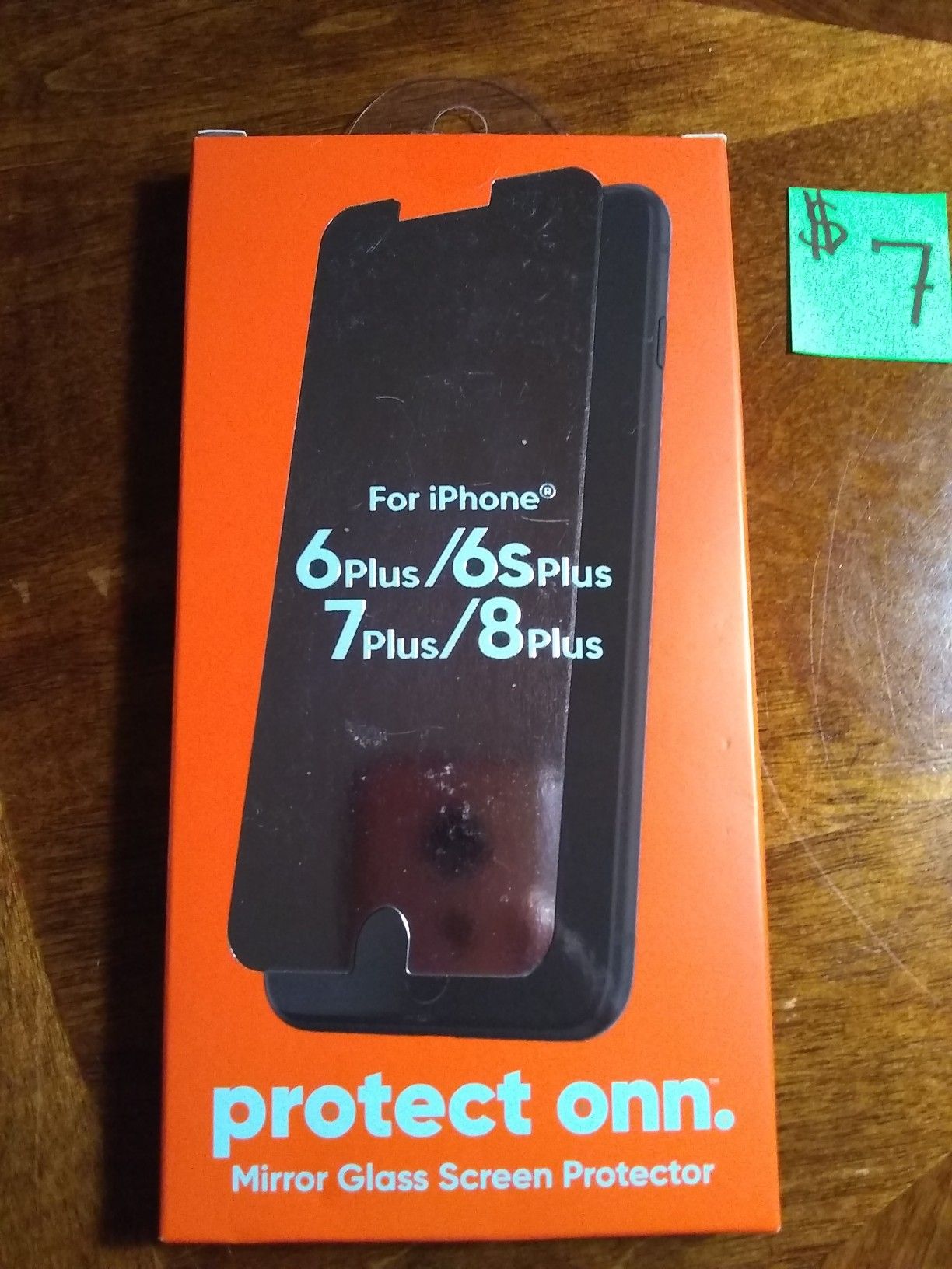 NEW UNOPENED Protect Onn Mirror Glass Screen Protector for iphone