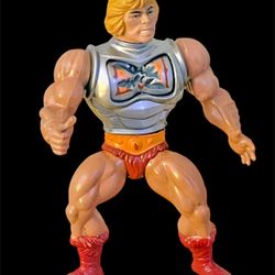 Vintage 1983 MOTU Battle Armor He-Man Figure – Masters of the Universe 